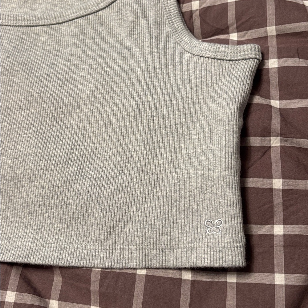 BNWT aritizia Sunday best Lundi cropped tank- XL - Picture 5 of 7